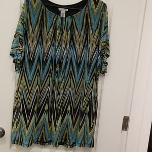 Multi colored blouse